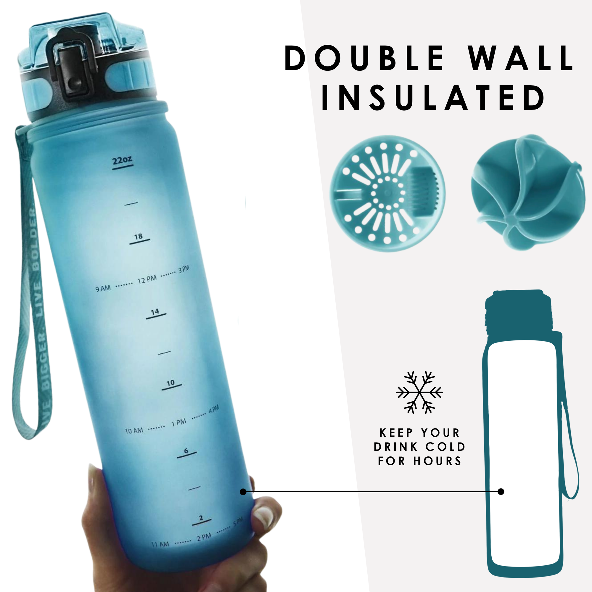 Stainless Steel 25 oz. Water Bottle — Live Like Noah Foundation